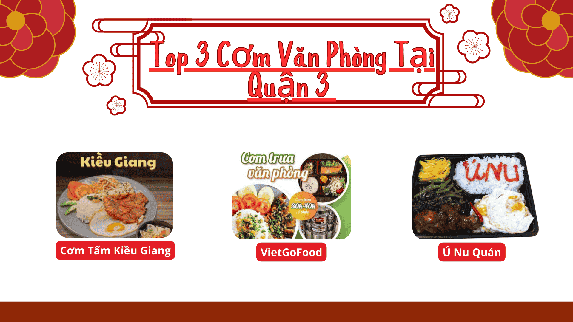 Top 3 Cơm Văn Phòng Tại Quận 3 Giao Tận Nơi, Giá Rẻ Nhất 2025
